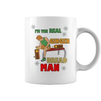 Im The Real Ginger Bread Man Muscle Gym Workout Coffee Mug | Favorety AU