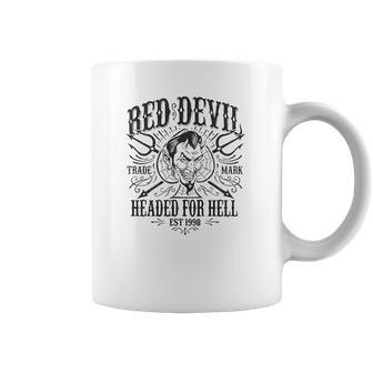 Red Devil Clothing Headed For Hell Coffee Mug | Favorety DE