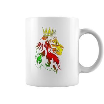 Reggae Rasta Lion Rastafarian Coffee Mug | Favorety UK