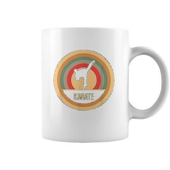 Retro Vintage Karate Gift For Karateka Martial Artists Coffee Mug | Favorety