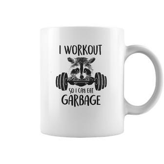 Retta I Workout So I Can Eat Garbage Coffee Mug | Favorety AU