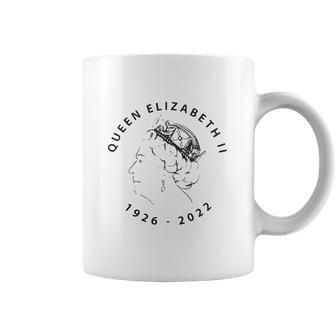 Rip Queen Elizabeth II 1926-2022 Queen Of England Since 1952 Men Women T-Shirt Graphic Print Casual Unisex Tee Coffee Mug | Favorety