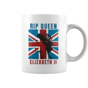 RIP Queen Elizabeth II United Kingdom 1926-2022 Men Women T-Shirt Graphic Print Casual Unisex Tee Coffee Mug | Favorety CA