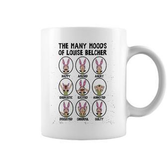 Ripple Junction Bobs Burgers Adult Unisex Many Moods Of Louise Light Weight Crew Coffee Mug | Favorety CA