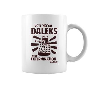 Ripple Junction Doctor Who Vote No To Daleks Adult Coffee Mug | Favorety AU