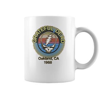 Ripple Junction Grateful Dead Adult Unisex Oakland 88 Light Weight 100 Cotton Crew Coffee Mug | Favorety CA