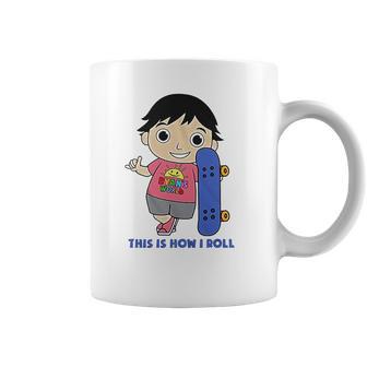 Ryans World Skater Ryan Little Boys Juvenile Kids Coffee Mug | Favorety