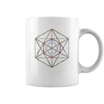 Sacred Geometry Merkabah Cube Of Archangel Metatron Coffee Mug | Favorety