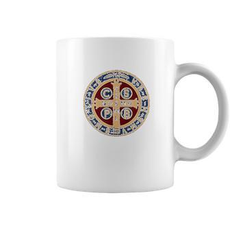 The Saint Benedict Medal Catholic Coffee Mug | Favorety UK