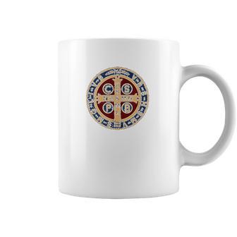 The Saint Benedict Medal Catholic Coffee Mug | Favorety UK