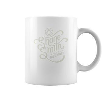 Shane Smith And The Saints Black Cream Crew Coffee Mug | Favorety CA