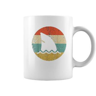 Shark Fin Retro Style Shark Coffee Mug | Favorety