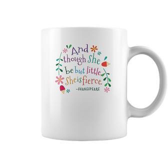 She Is Fierce Funny Shakespeare Quote Gift Coffee Mug | Favorety CA