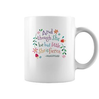 She Is Fierce Funny Shakespeare Quote Gift Coffee Mug | Favorety DE