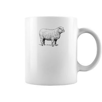 Sheep Simple Logo Coffee Mug | Favorety