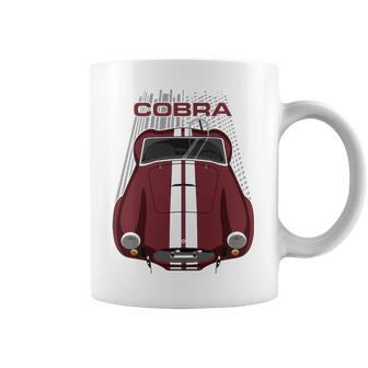 Shelby Ac Cobra 427 Maroon Coffee Mug | Favorety AU