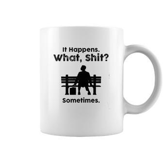 Sht Happens Classic Movie Coffee Mug | Favorety UK