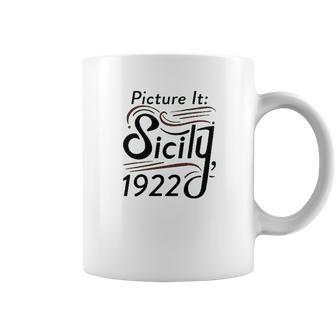 Sicily 1922 Television Funny Retro 80S Graphic Coffee Mug | Favorety AU