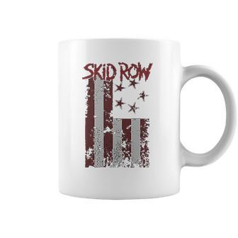 Skid Row Distressed Print Flag Coffee Mug | Favorety CA