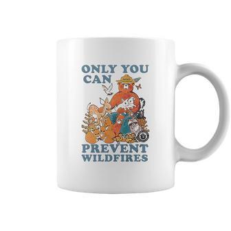 Smokey The Bear Only You Can Prevent Wild Fires Ringer Coffee Mug | Favorety