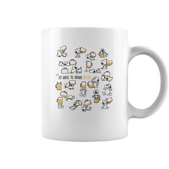 Snoopy 20 Ways To Drink Beer Shirt Coffee Mug | Favorety DE