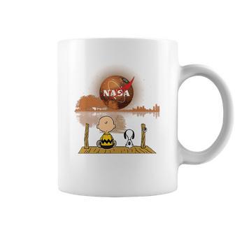 Snoopy What Are You Looking For Nasa Coffee Mug | Favorety UK