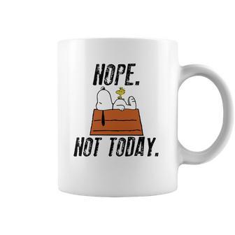 Snoopy Peanuts Nope Not Today Shirt Hoodie Tank Top Coffee Mug | Favorety AU