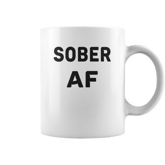 Sobriety Sober Af Coffee Mug | Favorety UK