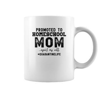 Social Distancing Promoted To Homeschool Mom Coffee Mug | Favorety DE