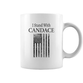 I Stand With Candace Patriot Usa Flag Coffee Mug | Favorety DE