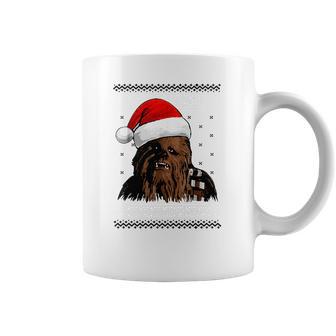 Star Wars Chewie Santa Hat Ugly Christmas Sweater T-Shirt Coffee Mug | Favorety DE