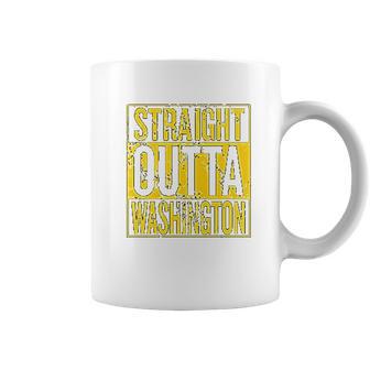 Straight Outta Arizona Hometown Pride Fantasy Football Fan Womens Sports Junior Coffee Mug | Favorety CA