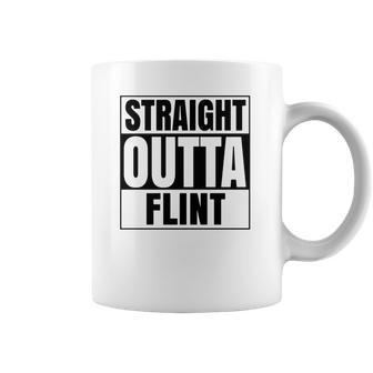 Straight Outta Flint Michigan Coffee Mug | Favorety AU