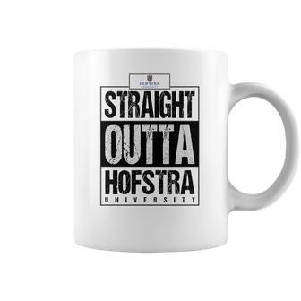 Straight Outta Hofstra University Funny Gift Coffee Mug | Favorety