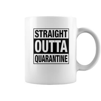 Straight Outta Social Distancing Fun Gift Coffee Mug | Favorety AU