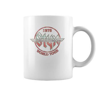 Styx Circle 1978 World Concert Tour Music American Rock Band Coffee Mug | Favorety UK