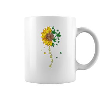 Sunflower Marijuana Cannabis Stoner Weed You Are My Sunshine Coffee Mug | Favorety AU