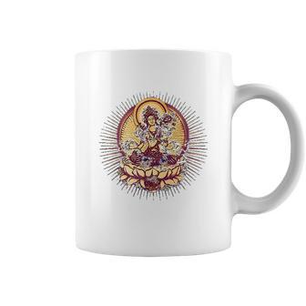 Tara Tibet Buddhismus Lotus Meditation Yoga Om Spirituality Coffee Mug | Favorety UK