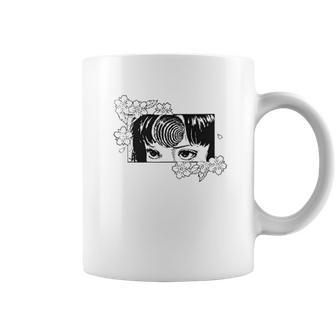 Terror Junji Ito Tomie Floral Coffee Mug | Favorety