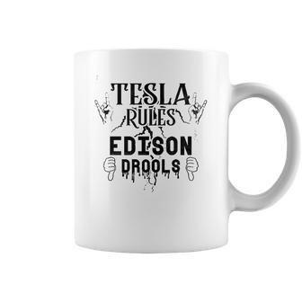 Tesla Rules Coffee Mug | Favorety