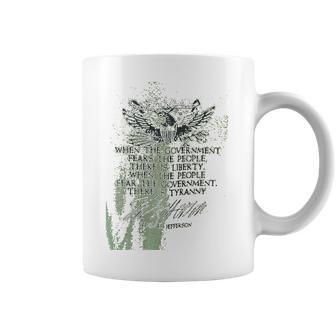 Thomas Jefferson Liberty Tyranny 2Nd Second Amendment Rights Partiotic America Usa Coffee Mug | Favorety AU