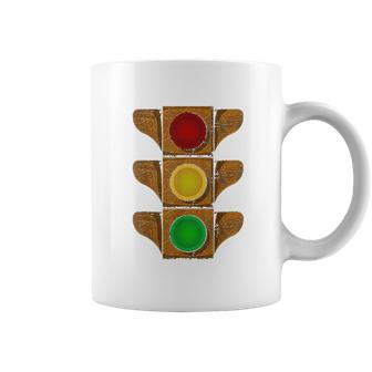 Traffic Light Vintage Rusty Stoplight Stop Go Caution Signal Coffee Mug | Favorety AU