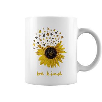 Trish Lucia Sunflower Be Kind Coffee Mug | Favorety DE