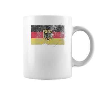 Trunk Candy Distressed Germany Flag Modern Fit Coffee Mug | Favorety