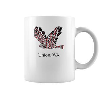 Union Wa Red Tail Hawk Native American Indian Coffee Mug | Favorety AU