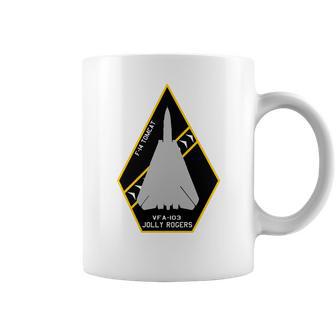 Vfa103 Jolly Rogers F14 Tomcat Jet Aircraftpatch Coffee Mug | Favorety CA