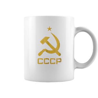 Vintage Cccp Flag Soviet Russian Union Communist Party Coffee Mug | Favorety