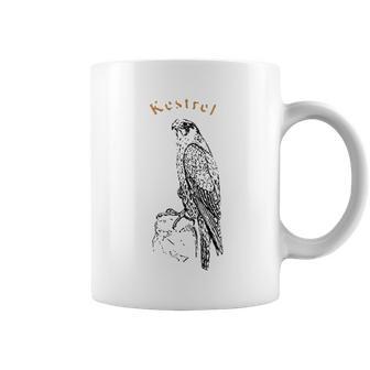 Vintage Kestrel Raptor Sparrow Hawk Art Coffee Mug | Favorety CA