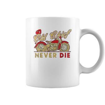 Vintage Motorcycle Native Chief Motorcycle Bikers Gift Coffee Mug | Favorety