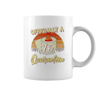 Vintage Officially A 16 Birthday Social Distancing Coffee Mug | Favorety DE